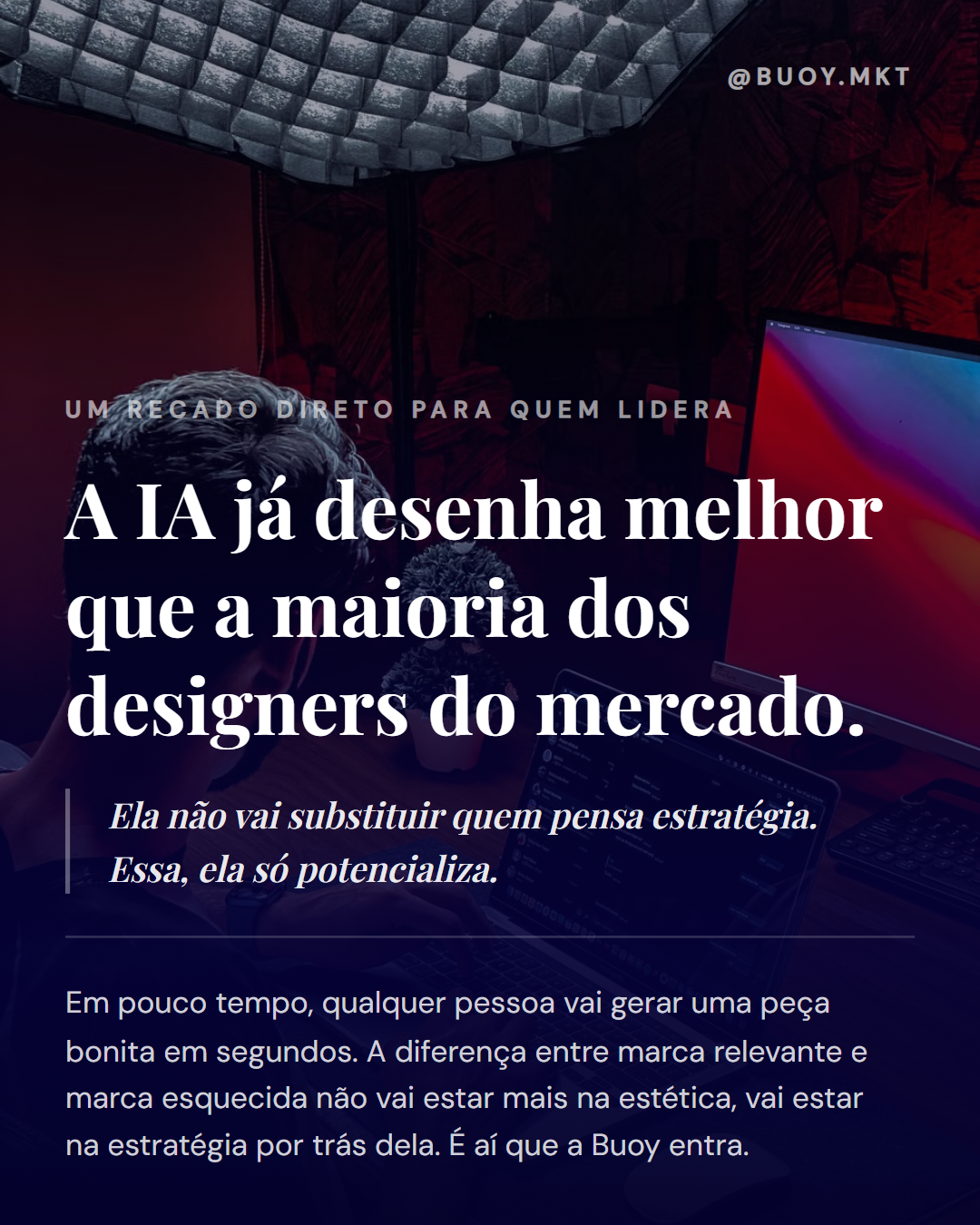 Exemplo real de carrossel gerado no Auppaca